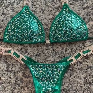 Bikini competition suit.